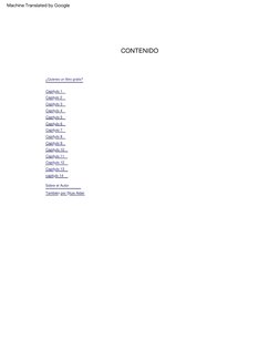 CONTENIDO
Capitulo 2
Capítulo 8
Capítulo 9
¿Quieres un libro gratis?
Capítulo 6
Sobre el Autor
capitulo 14
También