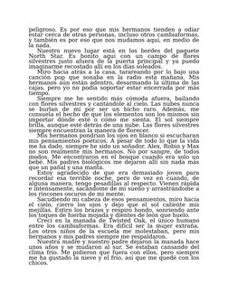 peligroso. Es por eso que mis hermanos tienden a odiar
estar cerca de otras personas, incluso otros cambiaformas,
y también e