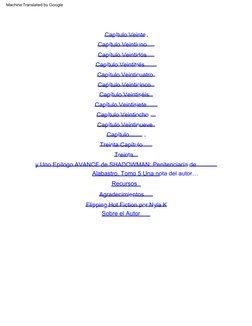 Flipping  Hot  Fiction  por  Nyla  K
Capítulo  Veinte  
Capítulo  Veintiuno  
Capítulo  Veintidós  
Capítulo  Veintitrés  
Ca