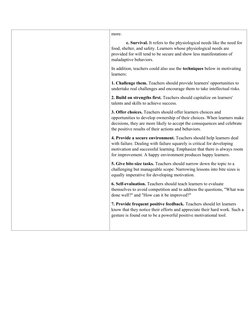 Motivation Strategies in Lesson Planning | PDF | Motivational | Motivation