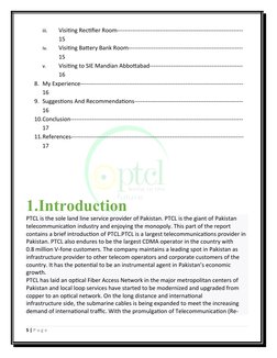 iii.
Visiting Rectifier Room-----------------------------------------------------------------
15
iv.
Visiting Battery Bank Ro
