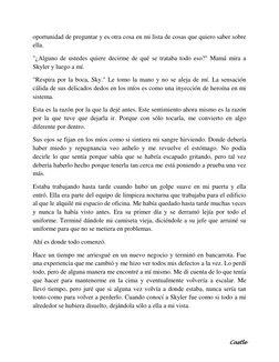 Castle 
oportunidad de preguntar y es otra cosa en mi lista de cosas que quiero saber sobre 
ella. 
"¿Alguno de ustedes quier