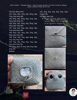 ©2023 AmiguRar – Arquimedes Florencio – Todos los derechos reservados. Este patrón no puede ser modificado,
vendido, ni publi