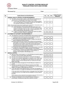 Tssa Testing TSSA Certification Guide for Piping Systems | PDF | Nondestructive ...