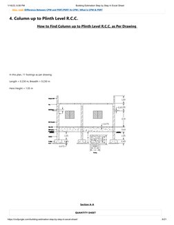 Detailed Building Estimate in Excel | PDF | Microsoft Excel | Masonry