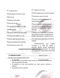 CONSENTIMIENTO INFORMADO 
NOMBRE DEL CLIENTE: ___________________________________________