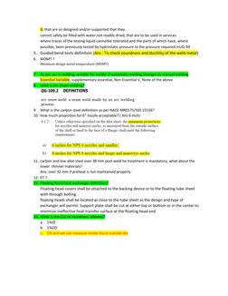 d. that are so designed and/or supported that they 
cannot safely be filled with water;not readily dried, that are to be used