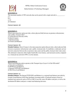 NPTEL Week 5 Cloud Computing Assignment | PDF | Computer Network ...