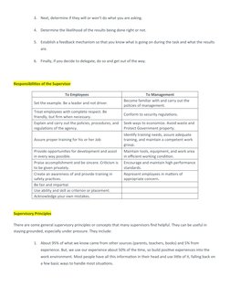 Understanding Supervision Principles | PDF | Leadership | Performance ...