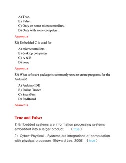 Embedded Systems Exam Questions | PDF | Teaching Methods & Materials ...