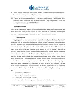 Page 10 of 243 
 
Ministry of Labor and Skills 
Author/Copyright 
Performing  Installation of Motor 
Controller System  
Ve