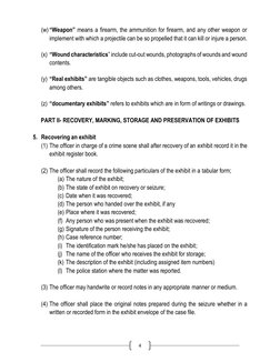 Exhibit Management Guidelines 2022 | PDF | Crime Scene | Common Law