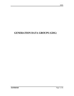 GDG 
Confidential                                                               
Page 1 of 34