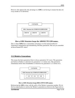 GDG 
Confidential                                                               
Page 7 of 34 
However, this appears the only