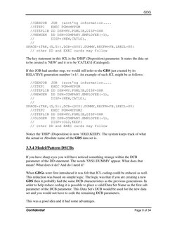 GDG 
Confidential                                                               
Page 9 of 34 
  //GENJOB  JOB  (acct'ng info