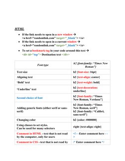 HTML

If the link needs to open in a new window 
<a href=”randomlink.com” target=”_blank”> </a>

If the link needs to open