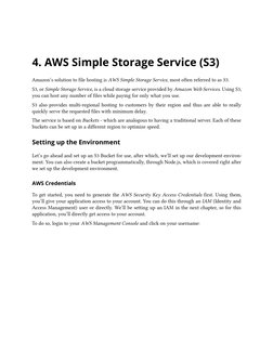 Getting Started With Aws in Node | PDF | Cloud Computing | Computer File