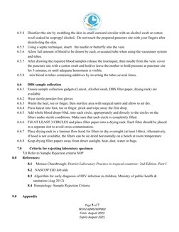 Blood Sample Collection SOP | PDF | Medical Specialties | Clinical Medicine