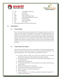 Method Statement for Structured Cabling | PDF | Optical Fiber ...