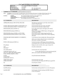 command processor | pdf Images High Quality Grahic CA-7 Command Reference Guide | PDF | Software | Computer Engineering