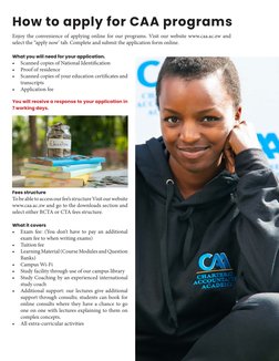 CAA ZCTA Program: Pathway to CA Qualification | PDF | Accounting | Audit