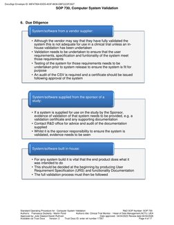Computer System Validation SOP 730 | PDF | Software Testing ...