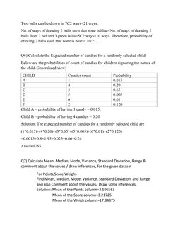 Two balls can be drawn in 7C2 ways=21 ways.
No. of ways of drawing 2 balls such that none is blue=No. of ways of drawing 2 
b