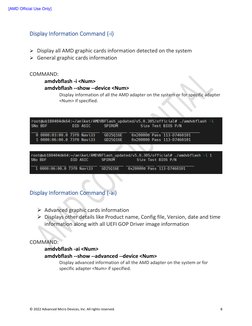 AMDVBFlash User Guide and Commands | PDF | Command Line Interface ...