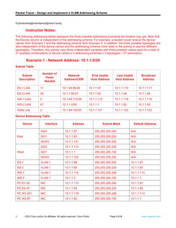 VLSM Addressing Scheme Implementation | PDF | Ip Address ...