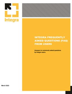 Integra User FAQ Guide | PDF | Accounts Payable | Business