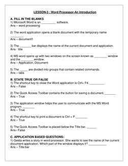 Class 3 Computer Science Q&A Guide | PDF | Graphical User Interfaces ...