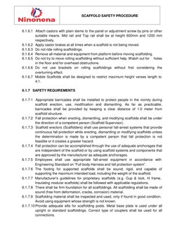 Scaffold Erection and Dismantling Guide | PDF | Scaffolding