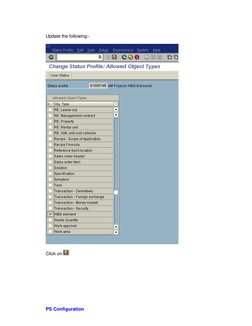 SAP PS Configuration Guide | PDF | Parameter (Computer Programming ...