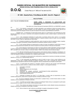 Auxílio-Saúde para Servidores de Queimados | PDF | Administração ...