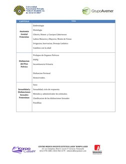 CENTRO MEDICO DOCENTE ESTETICO LASER “KORPO LASER 
CC. Los Campitos, Nivel 3. Local 17. Caracas. Venezuela 
0212-978-1488 /