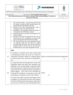 CP07-B Lusail Plaza Infrastructure, LRT Station, Car Park and Landscape; Lusail, Qatar 
Contract #: 5297 
Document No.: