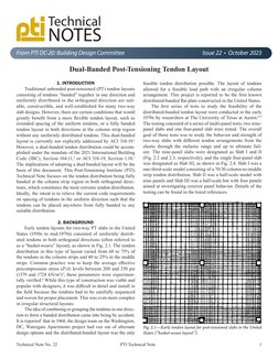 Tendon Spacing Chart.pdf Dual-Banded Tendon Layout Guide | PDF | Prestressed Concrete | Strength ...