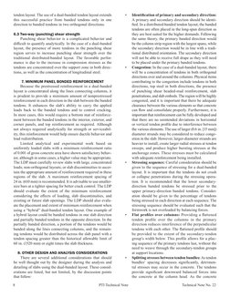 Tendon Spacing Chart.pdf Dual-Banded Tendon Layout Guide | PDF | Prestressed Concrete | Strength ...