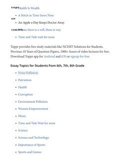 500+ English Essay Topics List | PDF | Essays
