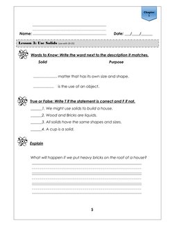Grade 2 Science Workbook | PDF | Liquids | Flowers