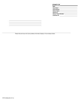 Medi-Cal RFTHI Form Instructions | PDF | Tax Deduction | Supplemental ...