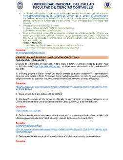 UNIVERSIDAD NACIONAL DEL CALLAO 
                  FACULTAD DE CIENCIAS CONTABLES 
 
 
La Uni