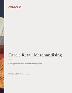 Merchandising Consignment and Concession 19.0 White Paper | PDF | Point ...