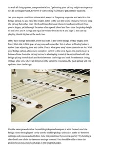 (https://guitar.com/wp-content/uploads/2018/07/Strat-set-up-20.jpg)As with all things guitar, compromise is key. Optimising