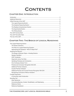 The Powerscore LSAT Logical Reasoning Bible by David M. Killoran 1-29 ...