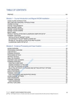 MAGNET AXIOM EXAMINATIONS (AX200)
© 2019 Magnet Forensics Inc. All rights reserved. May not be copied or reproduced without