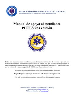 CENTRO DE ENTRENAMIENTO DE EMERGENCIAS Y RESCATE SPA 
Carmen Covarrubias 32, oficina 413, Ñuñoa, Santiago de