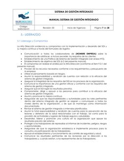Manual del Sistema de Gestión Integrado | PDF | Auditoría | Business