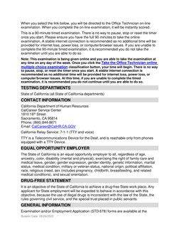 California Office Technician Exam Guide | PDF | Career &amp; Growth | Business