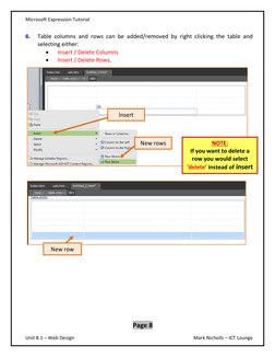 Microsoft Expression Web Tutorial Guide | PDF | Hyperlink | World Wide Web
